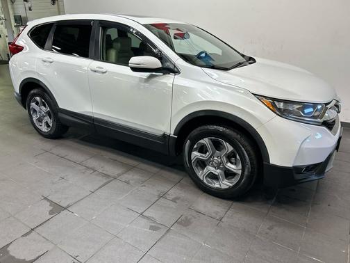 Platinum White Pearl 2019 Honda CR-V EX-L