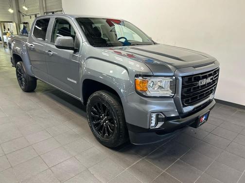 Satin Steel Metallic 2022 GMC Canyon Elevation