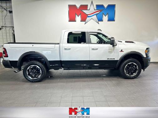 Bright White Clearcoat 2023 RAM 2500 Power Wagon