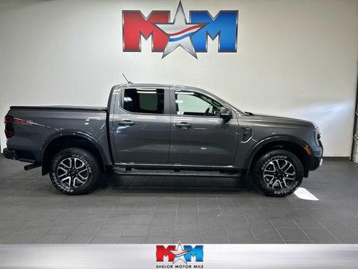 CARBONIZED GRAY METALLIC 2024 Ford Ranger LARIAT