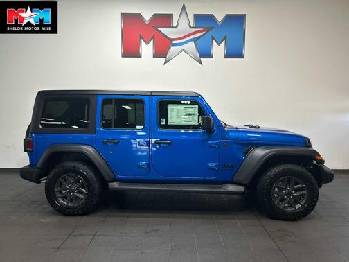 Hydro Blue Pearlcoat 2026 Jeep Wrangler Sport S