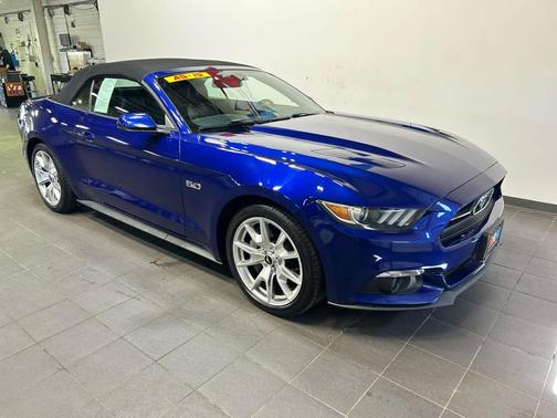 Deep Impact Blue Metallic 2015 Ford Mustang GT Premium