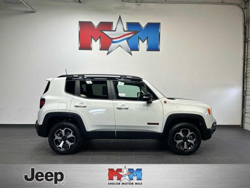 Alpine White Clearcoat 2022 Jeep Renegade Trailhawk
