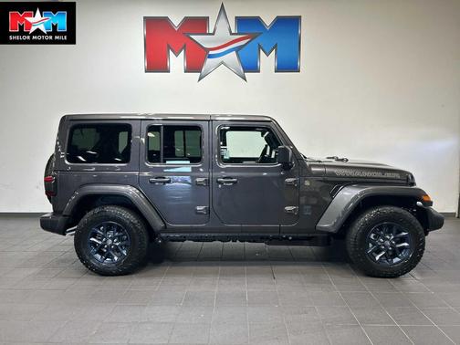 Granite Crystal Metallic Clearcoat 2026 Jeep Wrangler 4-Door 85th Anniversary Edition