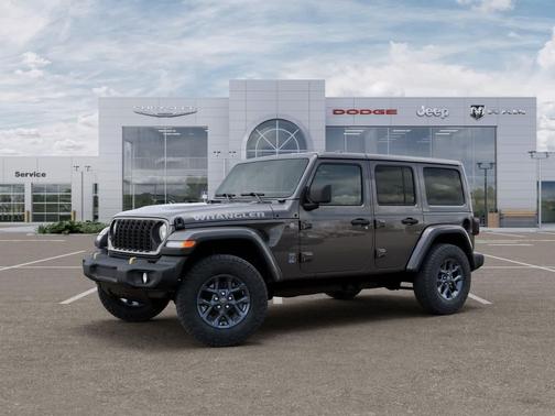 Granite Crystal Metallic Clearcoat 2026 Jeep Wrangler 4-Door 85th Anniversary Edition