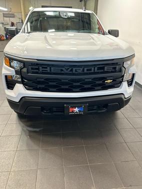 Summit White 2026 Chevrolet Silverado 1500 WT