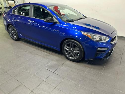 Deep Sea Blue 2021 Kia Forte GT-Line