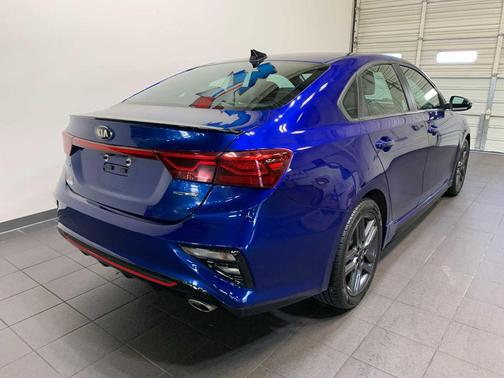Deep Sea Blue 2021 Kia Forte GT-Line