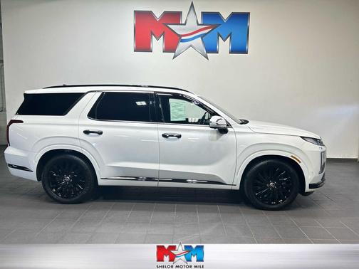 Hyper White 2024 Hyundai PALISADE Calligraphy Night Edition
