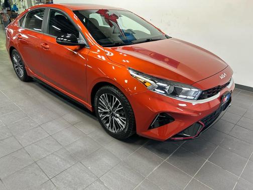 Fire Orange 2023 Kia Forte GT-Line