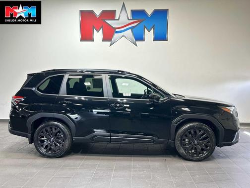 CRYSTAL BLACK 2026 Subaru Forester Sport