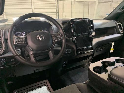 Forged Blue Metallic 2026 RAM 2500 Black Express Crew Cab 4x4 6'4' Box