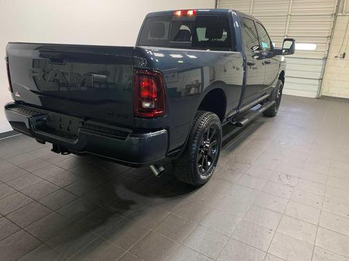 Forged Blue Metallic 2026 RAM 2500 Black Express Crew Cab 4x4 6'4' Box