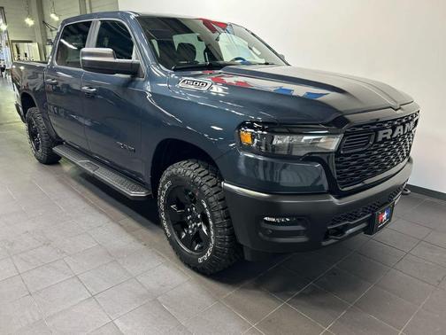Forged Blue Metallic 2026 RAM 1500 Warlock Crew Cab 4x4 5'7' Box