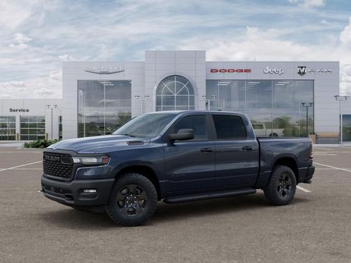 Forged Blue Metallic 2026 RAM 1500 Warlock Crew Cab 4x4 5'7' Box