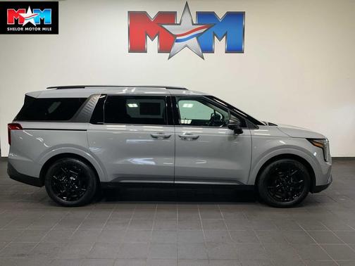 Ceramic Silver 2026 Kia Carnival Hybrid SX