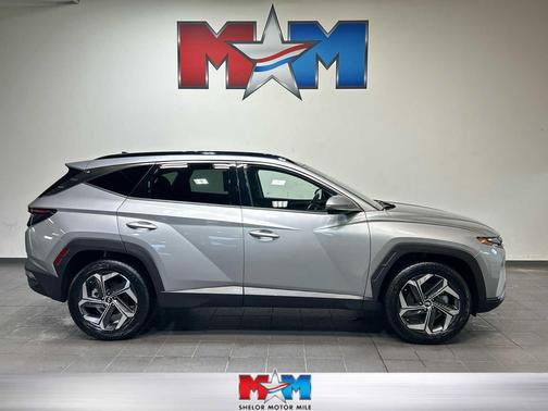 Shimmering Silver 2022 Hyundai TUCSON Hybrid Limited