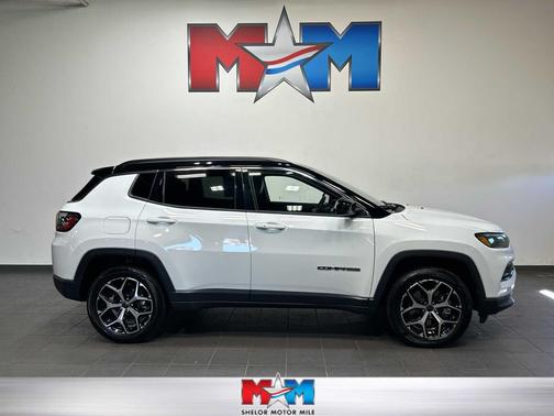 Bright White Clearcoat 2025 Jeep Compass Limited