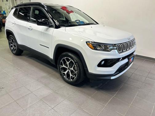 Bright White Clearcoat 2025 Jeep Compass Limited