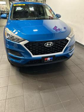 Aqua Blue 2020 Hyundai TUCSON SE
