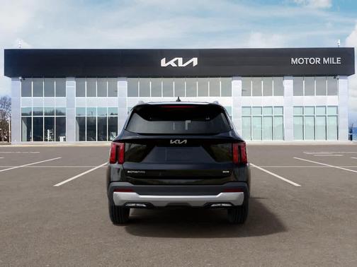 Aurora Black Pearl 2026 Kia Sorento Hybrid EX