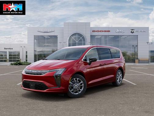 Red Hot Pearlcoat 2027 Chrysler Pacifica L