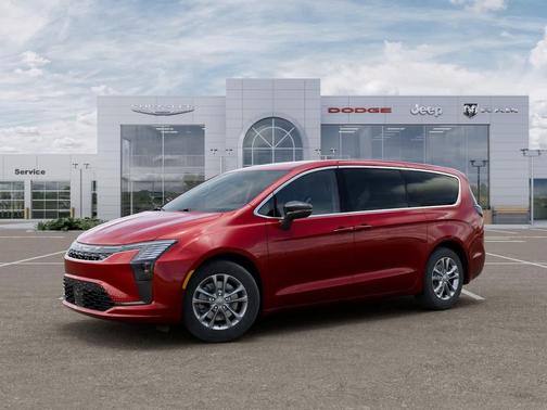 Red Hot Pearlcoat 2027 Chrysler Pacifica L