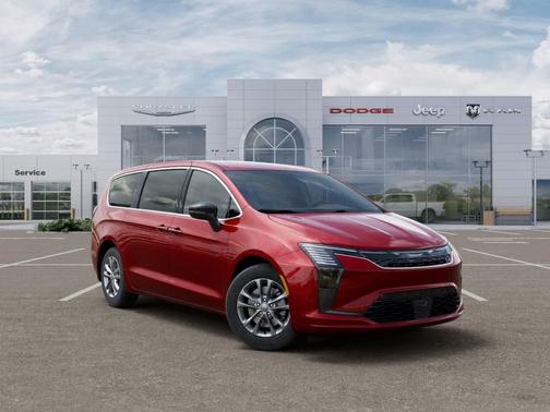 Red Hot Pearlcoat 2027 Chrysler Pacifica L
