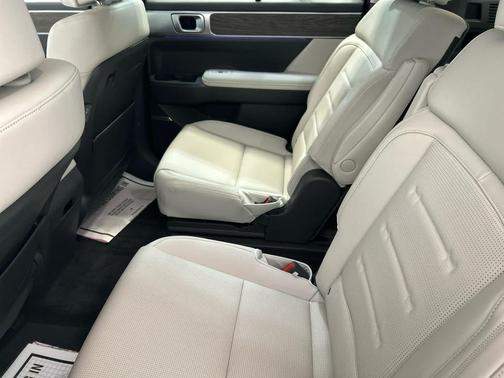 Serenity White 2026 Hyundai SANTA FE HEV Calligraphy