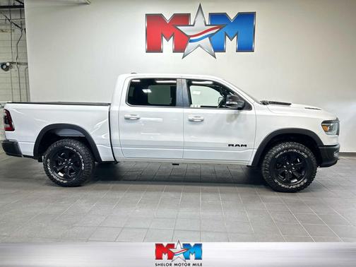 Bright White Clearcoat 2021 RAM 1500 Rebel