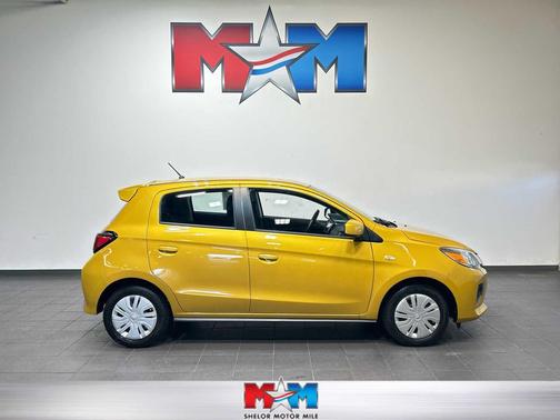 Sand Yellow 2024 Mitsubishi Mirage ES