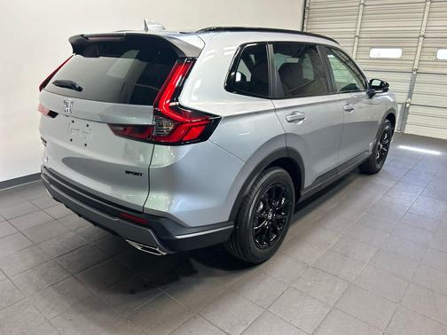 Solar Silver Metallic 2026 Honda CR-V Hybrid Sport-L AWD