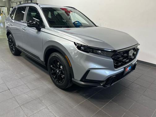 Solar Silver Metallic 2026 Honda CR-V Hybrid Sport AWD