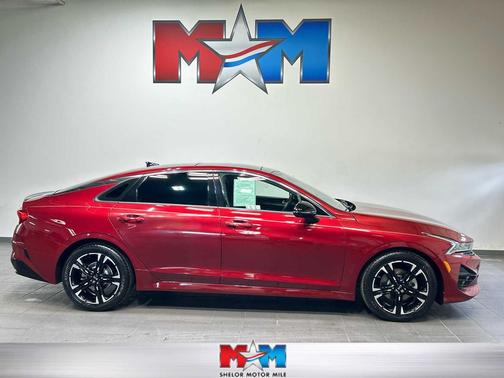 Passion Red 2021 Kia K5 GT-Line