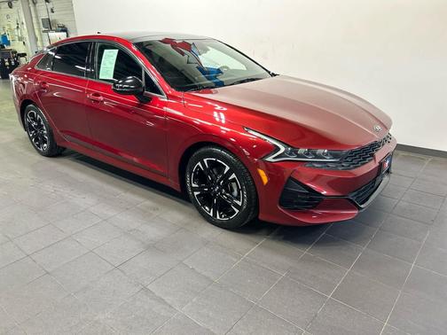 Passion Red 2021 Kia K5 GT-Line