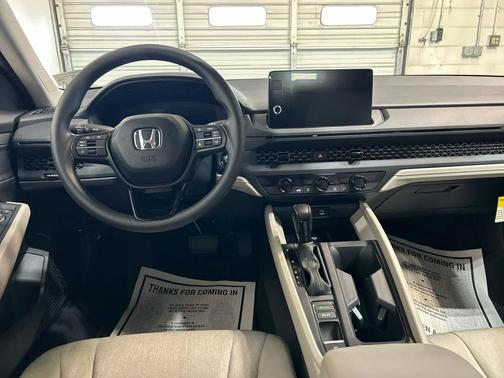 Platinum White Pearl 2026 Honda Accord LX 1.5T
