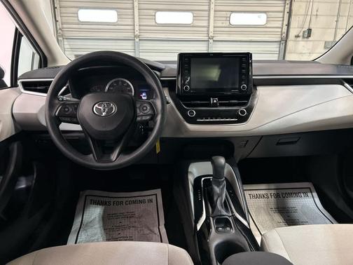 White 2022 Toyota Corolla LE