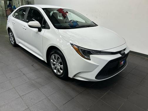White 2022 Toyota Corolla LE