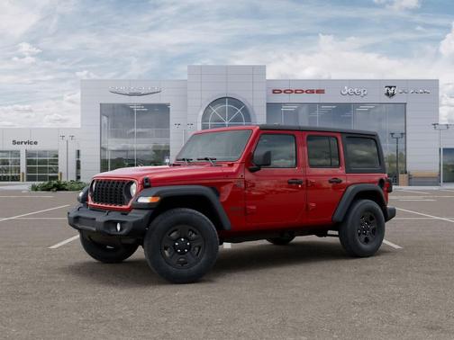 Firecracker Red Clearcoat 2026 Jeep Wrangler Sport