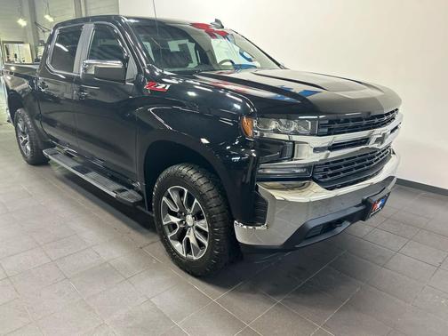 Mosaic Black Metallic 2021 Chevrolet Silverado 1500 LT