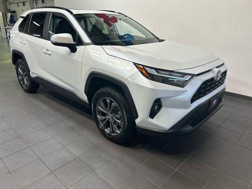 Wind Chill Pearl 2024 Toyota RAV4 Hybrid XLE Premium