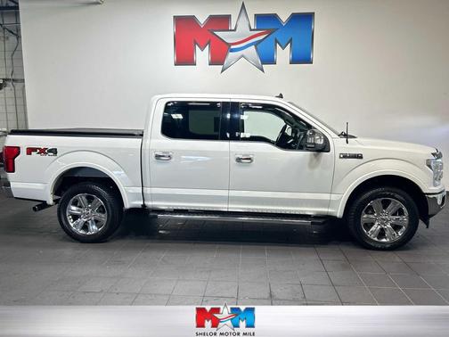 STAR WHITE METALLIC TRI-COAT 2020 Ford F-150 Lariat