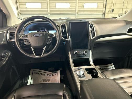 Carbonized Gray Metallic 2023 Ford Edge SEL