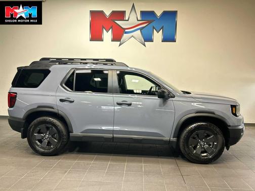 Sonic Gray Pearl 2026 Honda Passport AWD RTL Towing