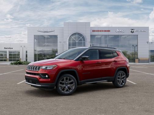 Red Hot Pearlcoat 2026 Jeep Compass Limited