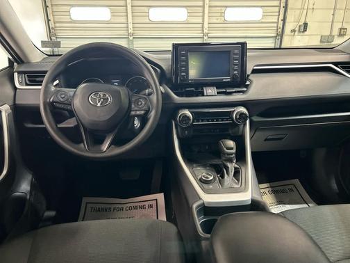Silver Sky Metallic 2021 Toyota RAV4 Hybrid LE