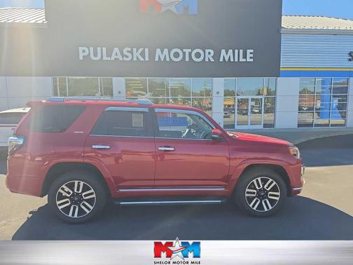 Barcelona Red Metallic 2015 Toyota 4Runner Limited