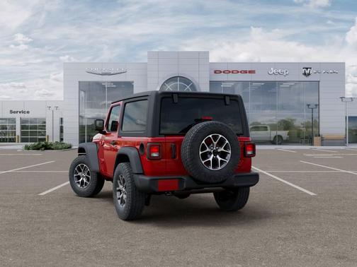 Firecracker Red Clearcoat 2026 Jeep Wrangler Sport S