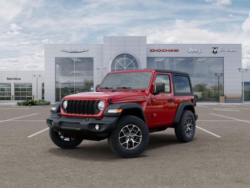 Firecracker Red Clearcoat 2026 Jeep Wrangler Sport S