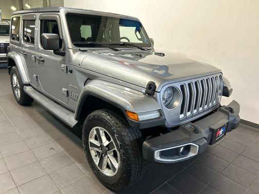 Billet Silver Metallic Clearcoat 2018 Jeep Wrangler Unlimited Sahara